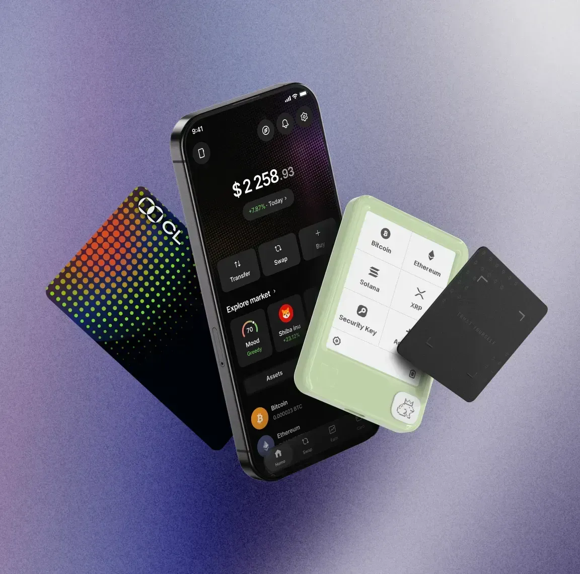 Ledger Wallet hardware wallet device showing cold storage crypto security